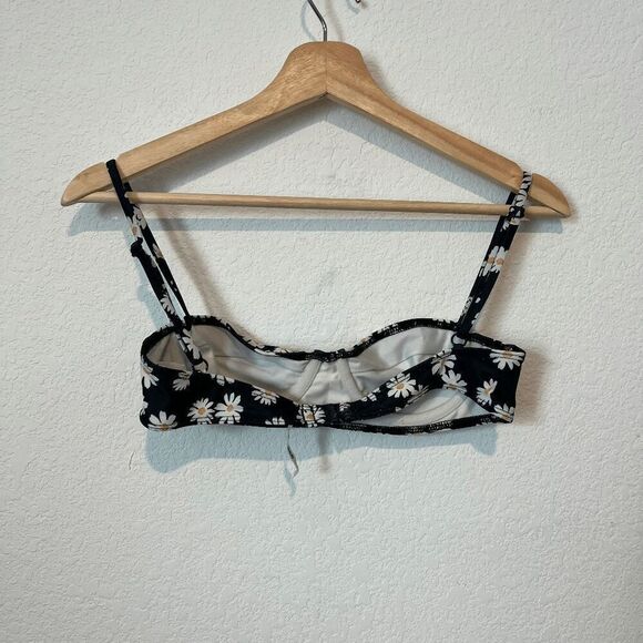Reformation Cassis Daisy Floral Bikini Bathing Suit Swim Top Bottom Set Women's - Picture 6 of 7